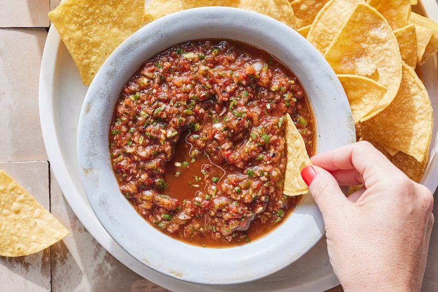 Homemade Chipotle Salsa Recipe: Roasting Tomatoes for Depth